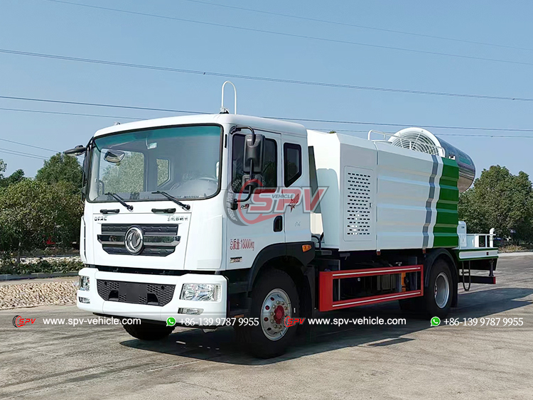 DONGFENG D9 4x2 Dust Supression Truck - Front Left Side